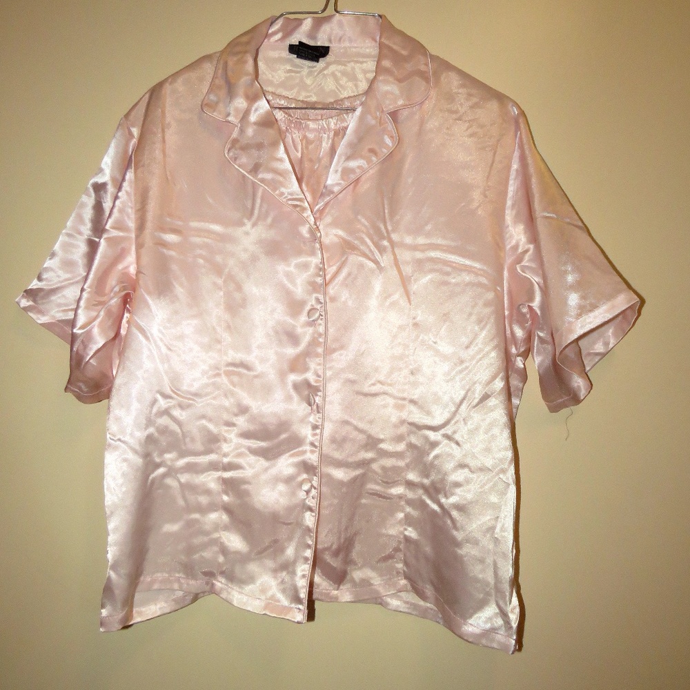 Jolynn Satin Top/Shorts 2 pc Loungewear